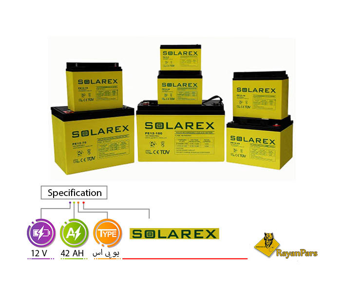 باتری یو پی اس ۱۲ ولت 65 آمپر سولارکس