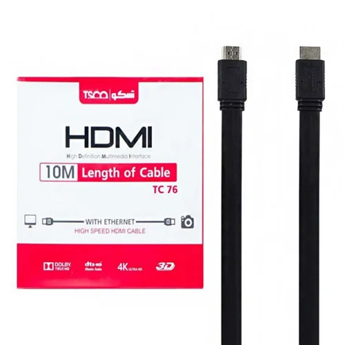 کابل HDMI تسکو مدل TC 72 به طول 3 متر