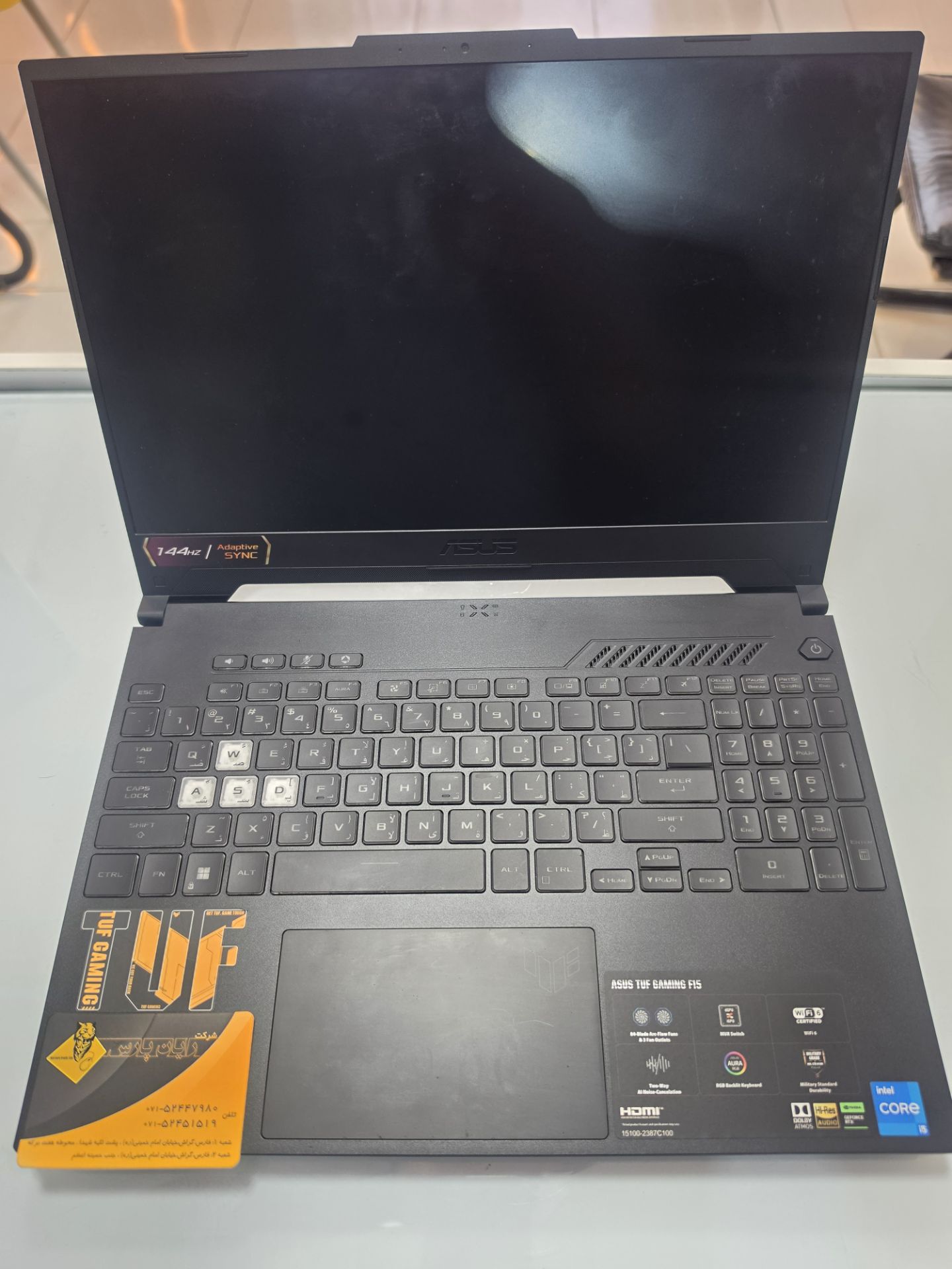 لب تاپ ASUS TUF GAMING F15